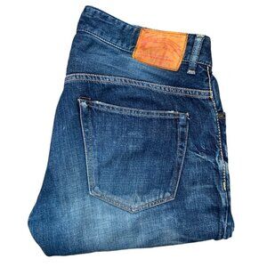 Vintage Diesel Denim Gallery Japanese Selvedge Denim Size 32 Blue